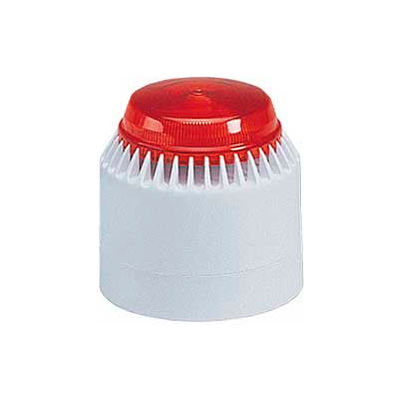 Federal Signal LP7-18-30R Strobe/sounder, 18-30VDC, Red