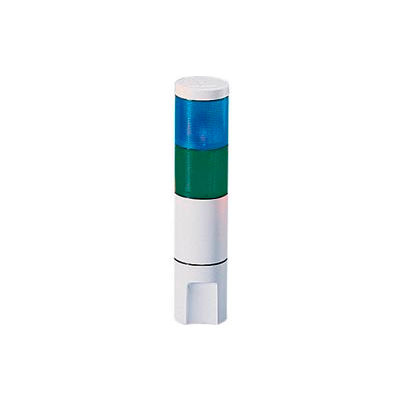Federal Signal MSL2-120BG Microstat, 2-High, 120VAC, Blue/Green