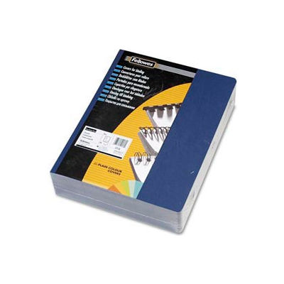 Fellowes® Classic Grain Presentation Covers, 8-3/4" x 11-1/4", Navy, 200/Pk - Pkg Qty 2