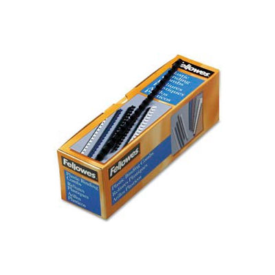 Fellowes® Plastic Combs - Round Back, 5/16", 40 Sheets, Navy, 100/PK - Pkg Qty 30