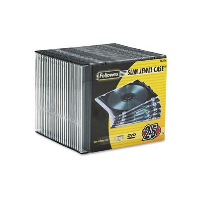 NEATO® Thin CD Jewel Case--Clear, 25 pack - Pkg Qty 6