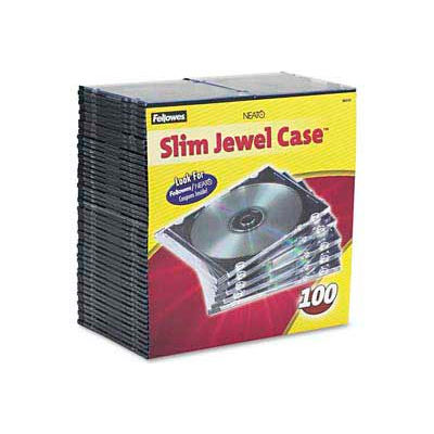 NEATO® Slim Jewel Cases - 100 pack - Pkg Qty 2