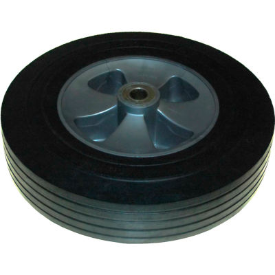 Rubbermaid® 12" Wheel with Hardware Includes (1) 12" Wheel, (2) Washers, (1) Axle Nut