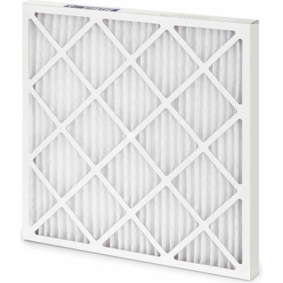 20"W x 16"H x 2"D Pleated MERV 8 Standard Capacity Air Filter - Global Industrial™ - Pkg Qty 12