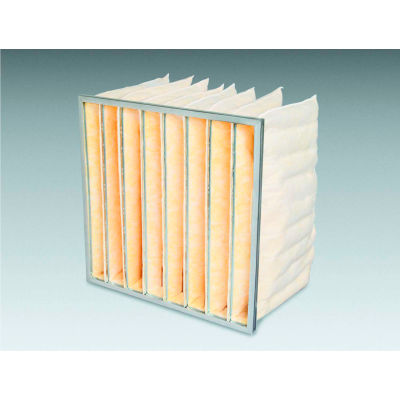 12"W x 24"H x 15"D 3 Pocket MERV 8 Air Filter - Global Industrial™ - Pkg Qty 4