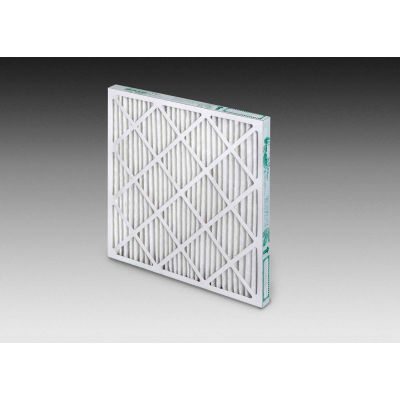 Global Industrial LEED Compliant Pleated Air Filter, MERV 13, 24"Wx24"Hx4"D - Pkg Qty 6