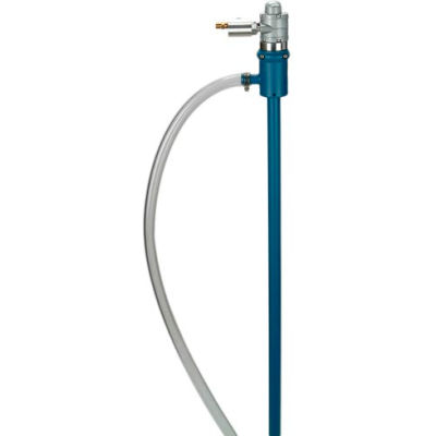Finish Thompson DEFV007 40" Drum Pump Kit - Polypro/PVDF Tube - Inconel Shaft - Air Motor - PVC Hose
