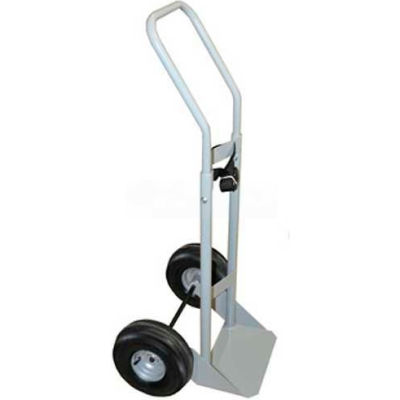 Justrite® 1 Cylinder Truck G-902 - 10-1/2" Pneumatic Wheels - 700 Lb. Capacity