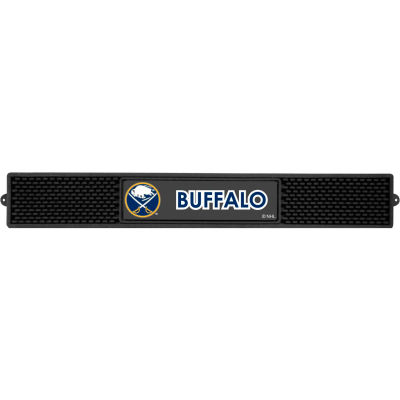 FanMats Drink Mat, 14064, NHL - Buffalo Sabres, 3-1/4" x 24" x 1"