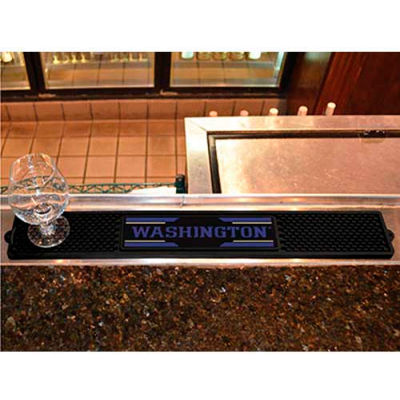 FanMats Drink Mat, 15655, College - University of Washington, 3-1/4" x 24" x 1"
