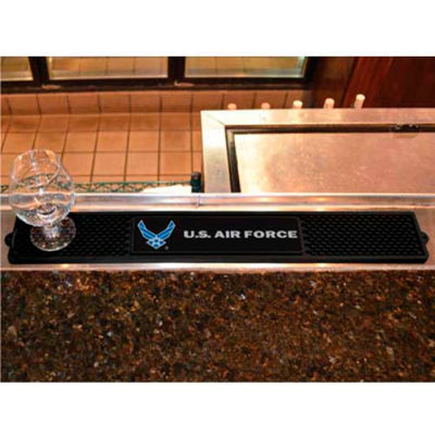 FanMats Drink Mat, 15729, Military - U.S. Air Force, 3-1/4" x 24" x 1"