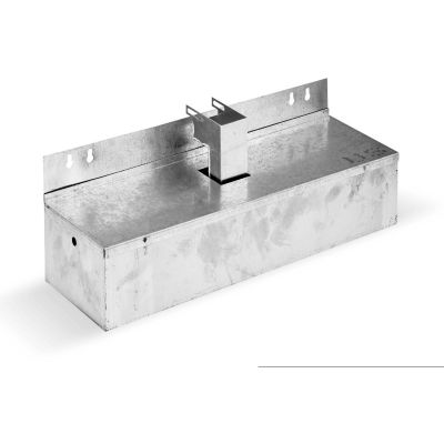 Fantech Grease Collector Box 5ACC00GC, 14" x 5", Galvanized Steel