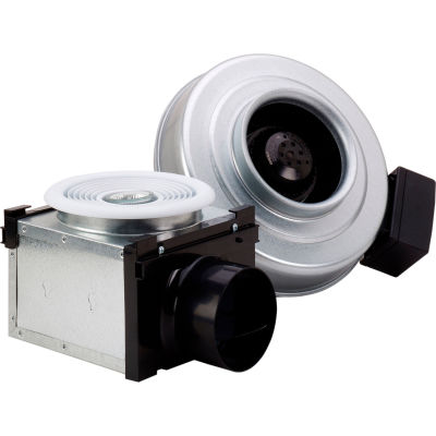 Fantech Bath Fan PB110H, 120V, 1 PH, 110 CFM, 50W Halogen Light, 4" Duct