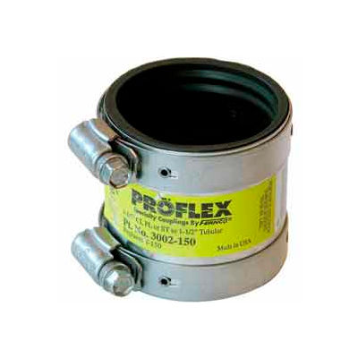 1-1/2" Cast Iron/Pvc/Steel X 1-1/2" Tubular Proflex Coupling