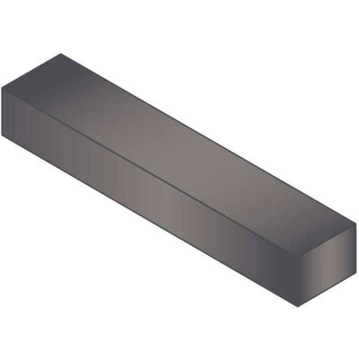 Machine Key - 1/8" x 3/16" x 1" - Form B - Carbon Steel - Plain - Undersize - ANSI B17.1 - Pkg Qty 100