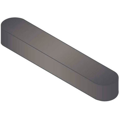 Machine Key - 10 mm x 8 mm x 35 mm - Form A - C45K - Plain - Undersize - DIN 6885 - Pkg Qty 25