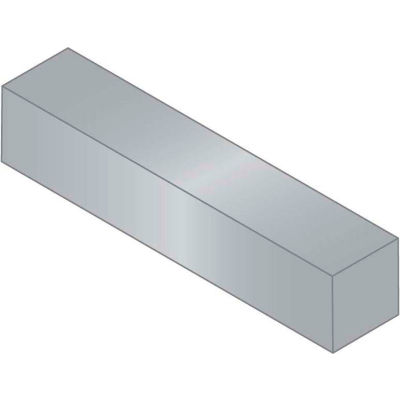 Machine Key - 1/4" x 1/4" x 1-3/8" - Form B - SS - Plain - Undersize - ASTM A484 - Pkg Qty 25