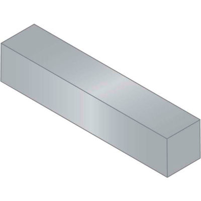 Machine Key - 1/4" x 1/4" x 1" - Form B - 416 SS - Plain - Undersize - ASTM A484 - Pkg Qty 10