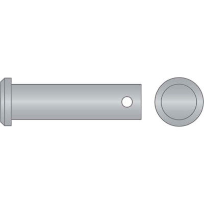 1/2" x 1-3/4" Clevis Pin - 316 Stainless Steel - USA - Pkg Qty 5