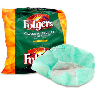 Folgers® Filter Packs Coffee, Decaffeinated, 0.9 oz., 40/Carton