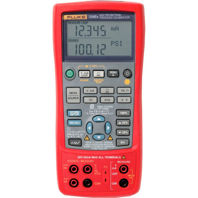 Fluke 725EX Intrinsically Safe Multi-Function Process Calibrator