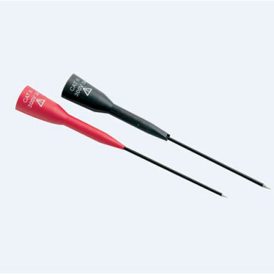 Fluke 8845A-EFPT Extended Fine Point Tip Adapter Set, Set includes Red/Black Probes