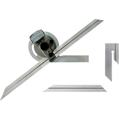 Fowler 52-440-612-0 Bevel Protractor with 6" and 12" Blades