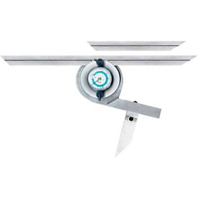 Fowler 52-440-777-0 Universal Dial Protractor with 6" & 12" Blades
