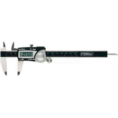 Fowler 54-100-004-2 0-4''/100MM Stainless Steel Digital Caliper W/ Data Output