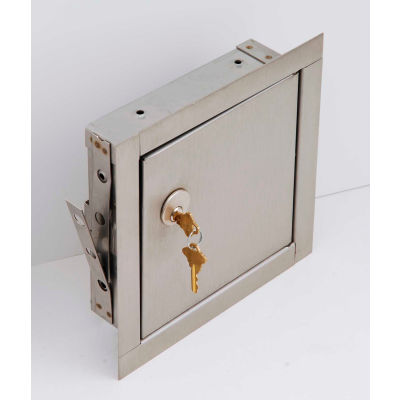 Elmdor Fire Rated, Insulated Prime Coat Mortise Lock Prep, 18x18