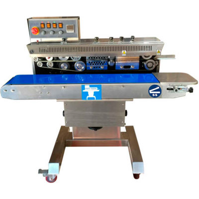 horizontal frm 1120c sealer bag globalindustrial tilt coding continuous feed ink dry band head