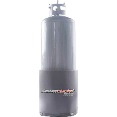 Powerblanket® Lite Insulated Gas Cylinder Heater, 90°F Fixed Temp, Used W/ 100 Lb. Tanks
