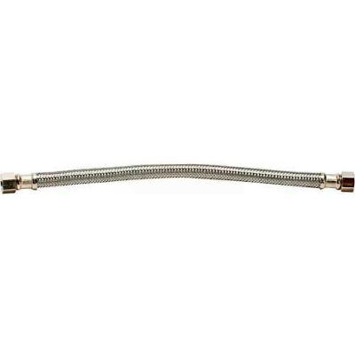 Fluidmaster B6F12 Faucet Supply 3/8 In. Compression X 3/8 In. Compression X 12 In. - Stainless Steel