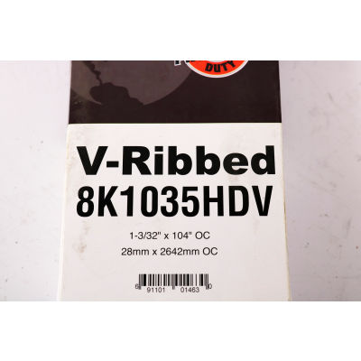 Power Products V-Belt - To Replace Belt K081035, 8K1035HDV