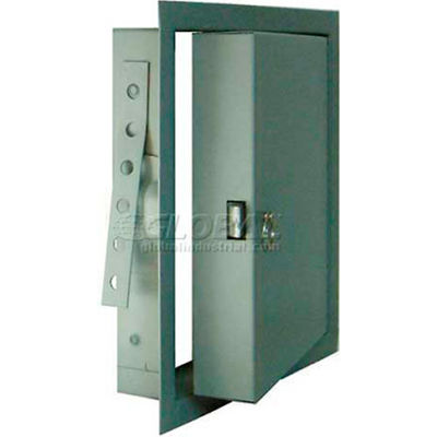 Fire-Rated & Insulated Metal Access Panel, White, 8"W x 8"H