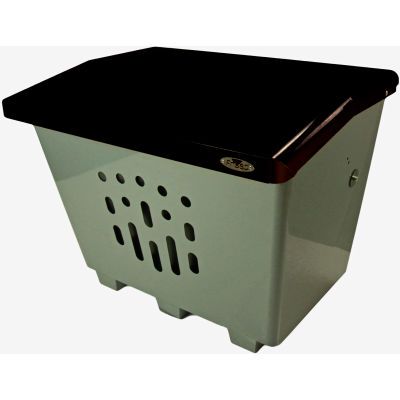 Frost Product The Big Thaw Sand/Salt Bin 2000 - 36"W x 25.5"D x 27.5"H, 61.25 Gallon Capacity
