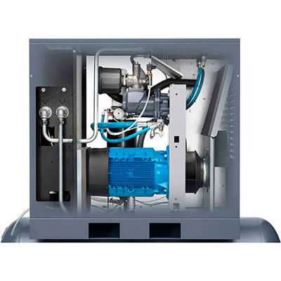 Atlas Copco G22-100 FF, 30HP, Oil-Injected Rotary Screw, Tank Mount, 100PSI, 3PH 208/230/460V