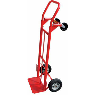 Milwaukee 600 lb 2-in-1 Convertible Hand Truck Dolly Trolley Moving Cart NEW 