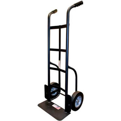 Milwaukee Heavy Duty Hand Truck 60138 - Dual Handle - Solid Rubber Wheels - 1000 Lb. Cap. - Black