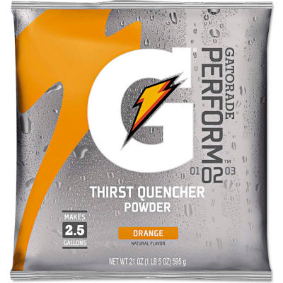 Gatorade® Instant Powder, Orange, 21 oz., 32/Carton