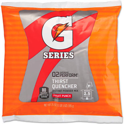 Gatorade® Instant Powder Fruit Punch, 21 oz., 32/Carton