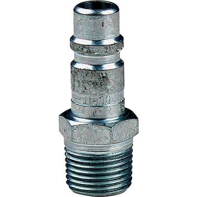 Guardair 1/2" NPT - 1/2" Male Us Industrial Interchange Air Line Coupling - N6182 - Pkg Qty 10