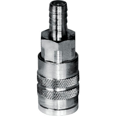 Guardair 1/2" Hose Barb - 1/2" Female Industrial Interchange Coupler - N6184 - Pkg Qty 3