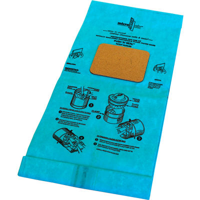 Guardair Single Ply Recovery Bags - 4 Gallon Pneumatic Vacuum - N812B - Pkg Qty 2