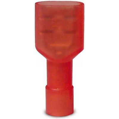 Gardner Bender 10-151F Fully Insulated Disconnect F, 22-16 Awg, Red, 250" Tab - 100 pk.