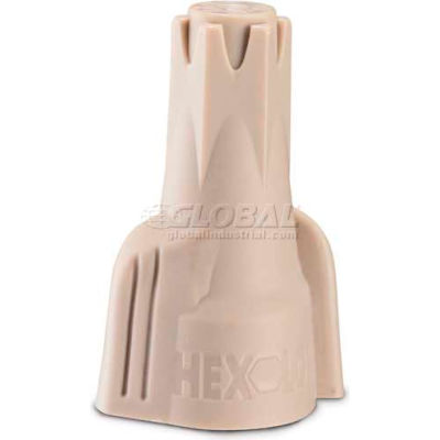 Gardner Bender 10-1H1 Hex-Lok®, Tan, H1 - 100 pk.