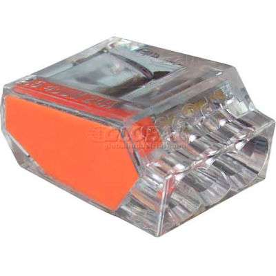 Gardner Bender 10-PC3 Pushgard® Push-In Connector, Orange, 3 Port - 100 pieces/Jar - Pkg Qty 6