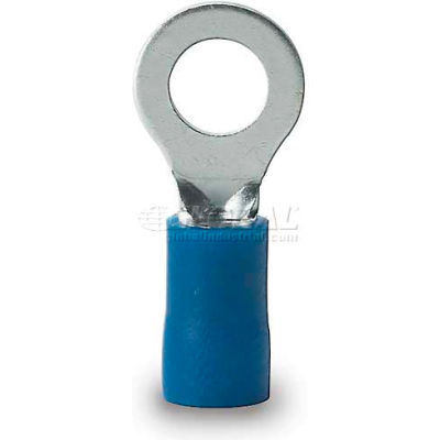 Gardner Bender 20-104 Ring Terminal, 16-14awg, 8-10 Stud, Blue - 22 pk.