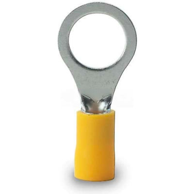 Gardner Bender 20-107 Ring Terminal, 12-10awg, 12-1/4 Stud, Yellow - 14 pk.