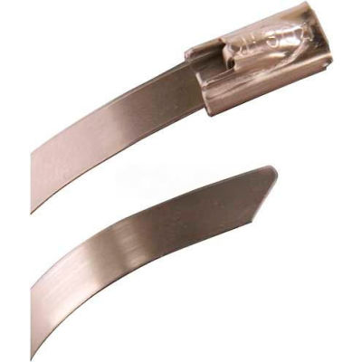 Gardner Bender 45-306SS Cable Tie, 6", 100# Stainless Steel - 10 pk.
